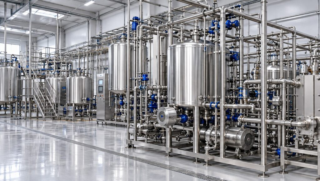 Linhas flexíveis para bebidas vegetais